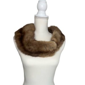 Vintage fur scarf / wrap / stole / collar